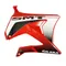 FUEL TANK RIGHT PANEL"PIAGGIO GENUINE PART" GILERA 50 SMT 2006>2010 RED -86147201W0R5