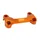 PONTET SUPERIEUR/FIXATION DE GUIDON MOTO POUR KTM 125 DUKE ALU CNC ANODISE ORANGE -AVOC