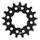 SPROCKET BMX/CITY STRONGLIGHT 17D. FOR SHIMANO HYPERGLIDE (FOR CHAIN 3.30/2.38)
