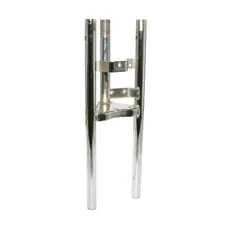 CORPS FOURCHE CYCLO ADAPTABLE PEUGEOT 103 MVL, VOGUE CHROME -SELECTION P2R
