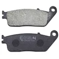 BRAKE PAD SET NEWFREN FOR KAWASAKI Z750 2007>2012, Z800 2013>2016 FRONT/TRIUMPH 675 STREET TRIPLE 2008>2017AV/HONDA 125 FORZA 2015> FRONT (L 39 mm - H 102 mm - P 8.3 mm) (FD0132BE) (ELITE ORGANIC)