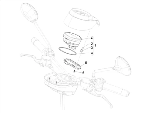 Groupe instruments - Cruscotto