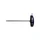 CLE ALLEN CYCLUS PRO MANCHE EN T AVEC BOULE 3mm LONGUEUR 100mm (VENDU A L'UNITE) -MADE IN CEE