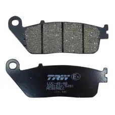 PLAQUETTE DE FREIN TRW POUR HONDA 125 SH I 2013>2018 AV / KYMCO 250 XCITING 2005> AV / YAMAHA 125 XMAX 2010>2017 AV (MCB598 LC)