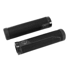 GRIP CITY/MTB HERRMANS SUPER CONFORT BLACK/GREY L130MM SERRAGE DOUBLE CLAMP BLACK (PAIR CARDED)