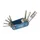 OUTIL MULTIFONCTION CYCLUS 9 FONCTIONS CLE ALLEN 2/2.5/3/4/5/6/8 + TOURNEVIS PLAT ET CRUCIFORME (5,4 x 3,0 x 1,9 cm)