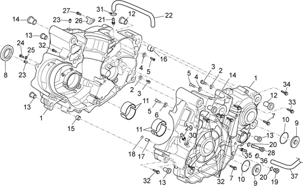 Carter moteur I