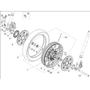 Roue avant