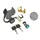 CONTACTEUR A CLE SCOOT ADAPTABLE KYMCO 50 AGILITY 4T 2009> (4 FILS) (AVEC SERRURE DE SELLE + BOUCHON ESSENCE) -P2R