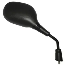 ADAPTABLE REAR-VIEW MIRROR PEUGEOT 50 TWEET 2010>2018, 125 TWEET 2010>/SYM 50-125 SYMPHONY 2009>2016 RIGHT BLACK (OE 88110APA000) (CE APPROVED) -P2R SELECTION