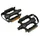 PEDAL MTB MARWI SP931 CORPS RESIN CAGE TO CIER BLACK 9/16" (PAIR CARDED)