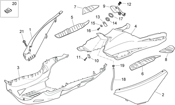 Carrosserie centrale