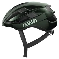 CASQUE VELO ADULTE ABUS ROUTE / URBAIN WINGBACK MOSS VERT BRILLANT TAILLE L (57-61cm) REGLAGE MOLETTE