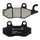 BRAKE PAD SET BREMBO FOR SUZUKI 125 BURGMAN 2015>2019 FRONT, 400 BURGMAN 2007>2024 FRONT (SCOOTER CARBON CERAMIC) -07071CC