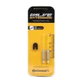 EXTENSION OF VALVE PRESTA CONTINENTAL ALUMINIUM 20 mm (SOLD AS A PAIR CARDED)
