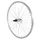 TREKKING WHEEL BRAKE SHOE LOCKING 700 X 35 - 28" ER10 SILVER REAR HUB QC300 CASSETTE 11/10/9/8-SPEED 36 SPOKES RIM 19C