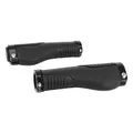 GRIP CITY/MTB NEWTON ERGONOMIQUE BI-MATIERE BLACK DOUBLE CLAMP CHC L140MM (PAIR)