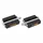 PEDALE CITY MARWI UNION NOIR 685H CORPS ACIER CAGE RESINE FILETAGE 9/16" REFLECTEUR INTEGRE (VENDU A LA PAIRE)