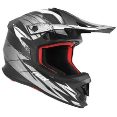 CASQUE CROSS ADX AC800 NOIR/GRIS MAT DECO XL (ECE 22.06)