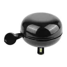 BICYCLE BELL P2R UNI STEEL BLACK DIAMETER 80 mm (SOLD INDIVIDUALLY)