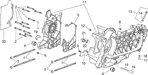 Carter moteur
