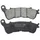 BRAKE PAD SET NEWFREN FOR HONDA 300 SH I 2006>2014 FRONT, 600 CB F HORNET 2007> FRONT, 600 CBR F 2011>2013 FRONT, 600 SW-T 2011>2018 FRONT, 1000 XLV VARADERO 2004>2011 FRONT (FD0385BT) (TOURING ORGANIC)
