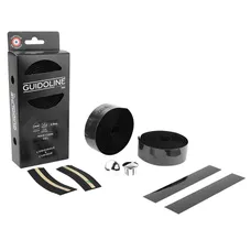 HANDLEBAR TAPE/HANDLEBAR VELOX MAXIMUM CORK GEL BLACK - GUIDOLINE
