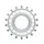 TRACK SPROCKET MICHE 18D. MONOBLOC THREADED 3.30