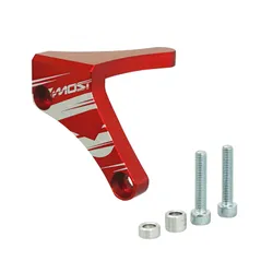 CLUTCH ACTUATOR THRUST PIECE 50CC GEARED MOTORCYCLE MOST FOR MINARELLI 50 AM6/MBK 50 X-POWER/YAMAHA 50 TZR/PEUGEOT 50 XPS/RIEJU 50 RS1/APRILIA 50 RS LIGHTY ALUMINIUM RED