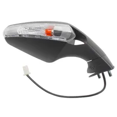 ADAPTABLE REAR-VIEW MIRROR DERBI 50 GPR 2006> WITH INDICATOR RIGHT (CE APPROVED) -VICMA