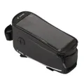 BAG OF FRAME BICYCLE ZEFAL Z CONSOLE T1 0,8L BLACK WITH SMARTPHONE MOUNT WATERPROOF MOUNTING KIT VELCRO