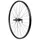 TREKKING WHEEL/E-BIKE DISC LOCKING 700 MACH1 M910 DOUBLE WALL WITH OEILLETS REAR BLACK HUB SHIMANO M910 CASSETTE 11/10/9-SPEED CENTERLOCK TUBELESS READY RIM 23C 32 SPOKES -WEIGHT MAX 180 kg