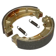 BRAKE SHOE SET MAXI SCOOTER NEWFREN FOR SYM 125 FIDDLE REAR DIAMETER 130X28 MM (GF1312)