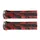 GRIP CITY/MTB SWITCH SUPERGRIP LOCK-ON RED FUME (PAIR)