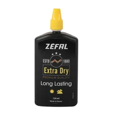 BICYCLE LUBRICANT CHAIN ZEFAL DRY WAX CONDITION SECHE OR POUSSIEREUSE (BURETTE 120ML)
