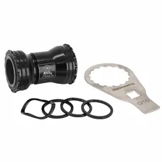 BOTTOM BRACKET CUP MTB/ROAD PRESS-FIT/PF30 386 EVO BLACKBEARING BEARING CERAMIC BOX OF 68/92 DIAMETER 46 FOR AXLE 28.99 mm (COMPATIBLE SRAM DUB) - TOOL INSTALLATION INCLUDED