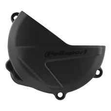 PROTECTION/COUVRE CARTER D'EMBRAYAGE HONDA 250 CRF R 2018>2022, 250 CRF RX 2019>2020 NOIR -POLISPORT