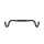 ROAD HANDLEBAR ERGOTEC GRAVEL ALUMINIUM BLACK DIAMETER 31.8 mm L 480/620 mm (APPROVED LEVEL 5)