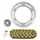 KIT CHAINE ADAPTABLE KAWASAKI 125 KDX B1 1990>1999, KDX B6 1990>1999 428 15x52 (DIAM COURONNE 134/150/8.5) (DEMULTIPLICATION ORIGINE) -AFAM