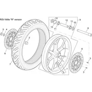 Roue av.vRSV Mille R
