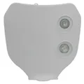 PLAQUE PHARE/TETE DE FOURCHE 50 A BOITE UNIVERSEL REPLAY AVEC HALOGENE 2x20W BLANC