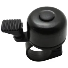 BICYCLE BELL PING P2R ESSENTIAL STEEL BLACK 34 mm FOR HANDLEBAR 22,2 mm (SOLD INDIVIDUALLY)