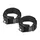 SUPPORT FIXATION PORTE BIDON/MINI POMPE NOIR SUR VELCRO POUR VELO MUSCULAIRE ET VAE