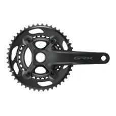 GRAVEL CRANKSET SHIMANO 12-SPEED GRX RX610 BLACK 170 mm 46-30T