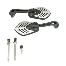 REAR-VIEW MIRROR SCOOTER REPLAY GILLS SILVER (PAIR)