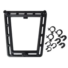PLATINE BLACK FOR MOUNTING KIT OF THE SYSTEM MIK STUDS - S'ADAPTE ON LES CARRIER STANDARD (MOUNT WITH ADAPTER KIT) (SOLD INDIVIDUALLY)