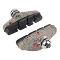 BRAKE SHOE HOLDER ROAD MOULE NEWTON TYPE SHIMANO SORA/105 ANCIEN MODELE IN MATIERE RECYCLEE (1 PAIR CARDED)