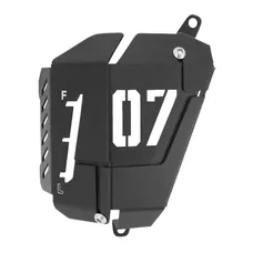 COUVERCLE DE PROTECTION BOCAL/RESERVOIR DE LIQUIDE DE REFROIDISSEMENT MOTO POUR YAMAHA 700 MT-07 2013>2017 ALU NOIR -AVOC