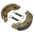 BRAKE SHOE SET SCOOTER NEWFREN FOR MBK 50 BOOSTER FRONT/REAR/YAMAHA 50 BWS FRONT/REAR DIAMETER 110X25 MM (GF1187 FTR)