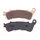 BRAKE PAD SET CL BRAKES FOR HONDA 125 SH 2009> FRONT, 125 SILVER WING 2007> FRONT, 300 SH 2007> FRONT, 700 INTEGRA 2012> FRONT/SUZUKI 125 BURGMAN 2007> FRONT (1 SET OF 2 BRAKE PADS) (3082 MSC)